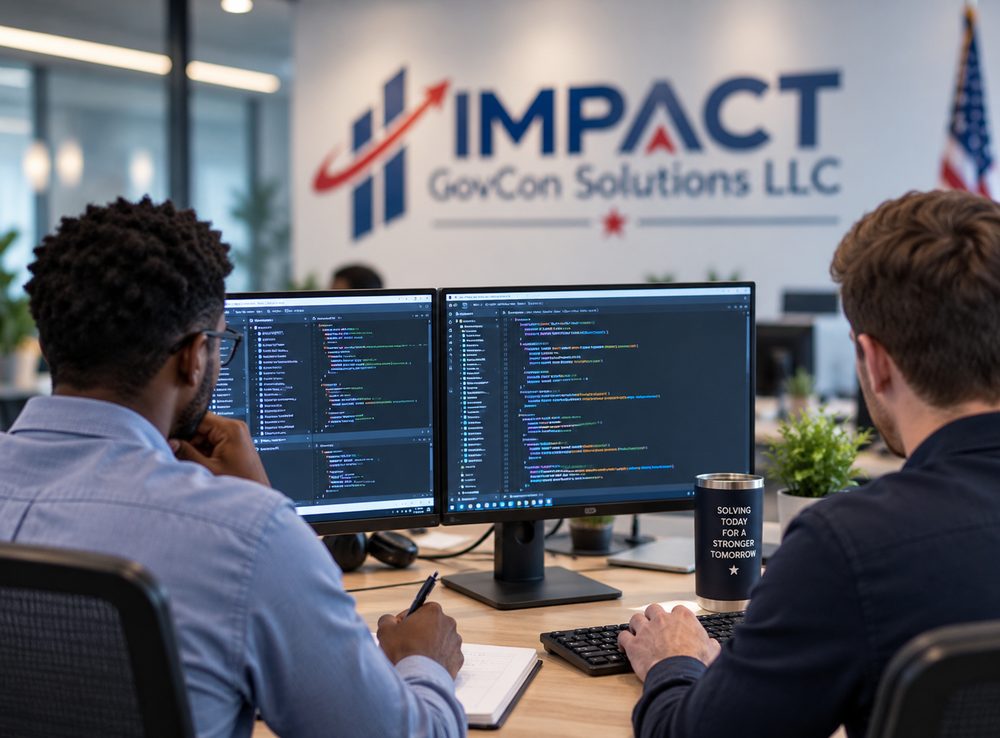 Impact GovCon Solutions team at their Canton, Ohio office